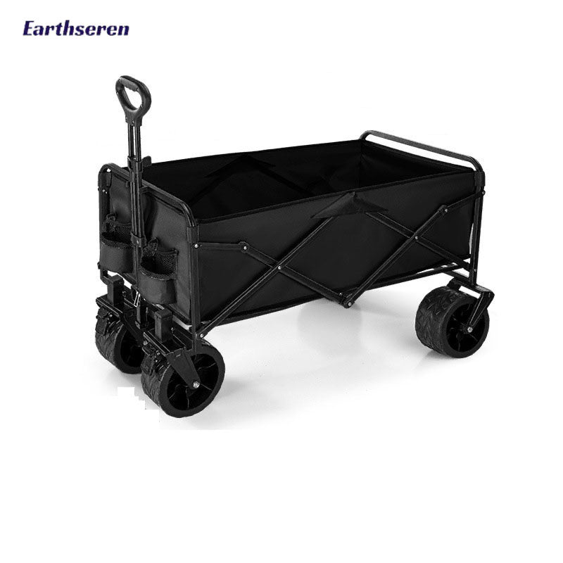 Outdoor camping transport trolley