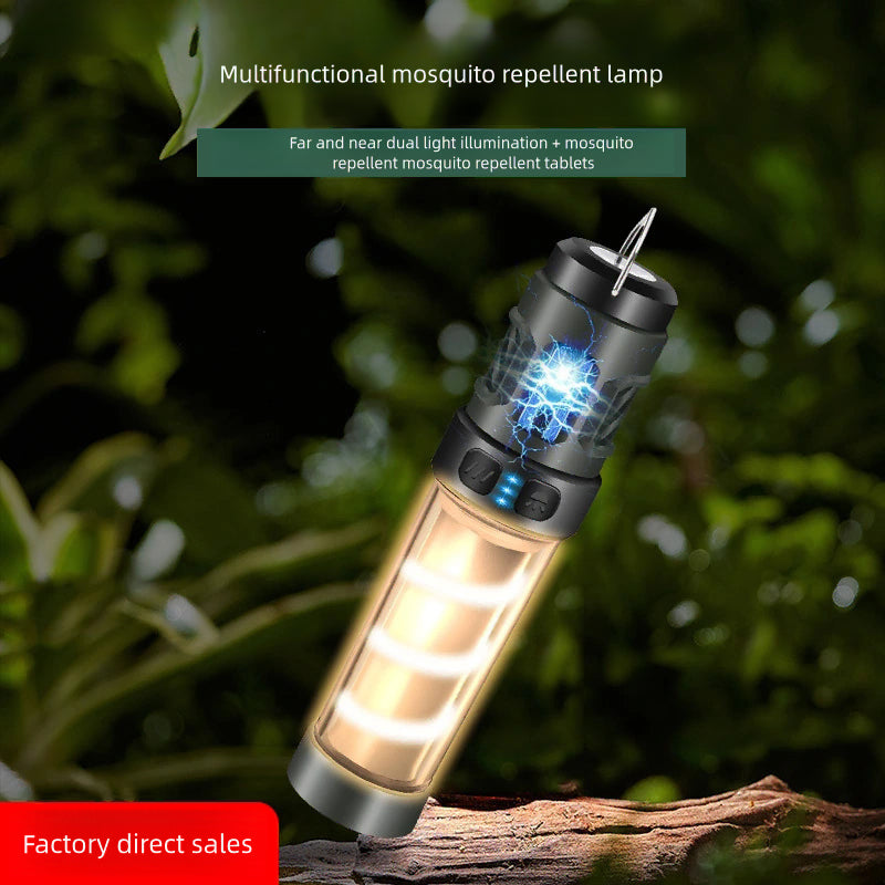 Mosquito repellent lighting integrated lamp